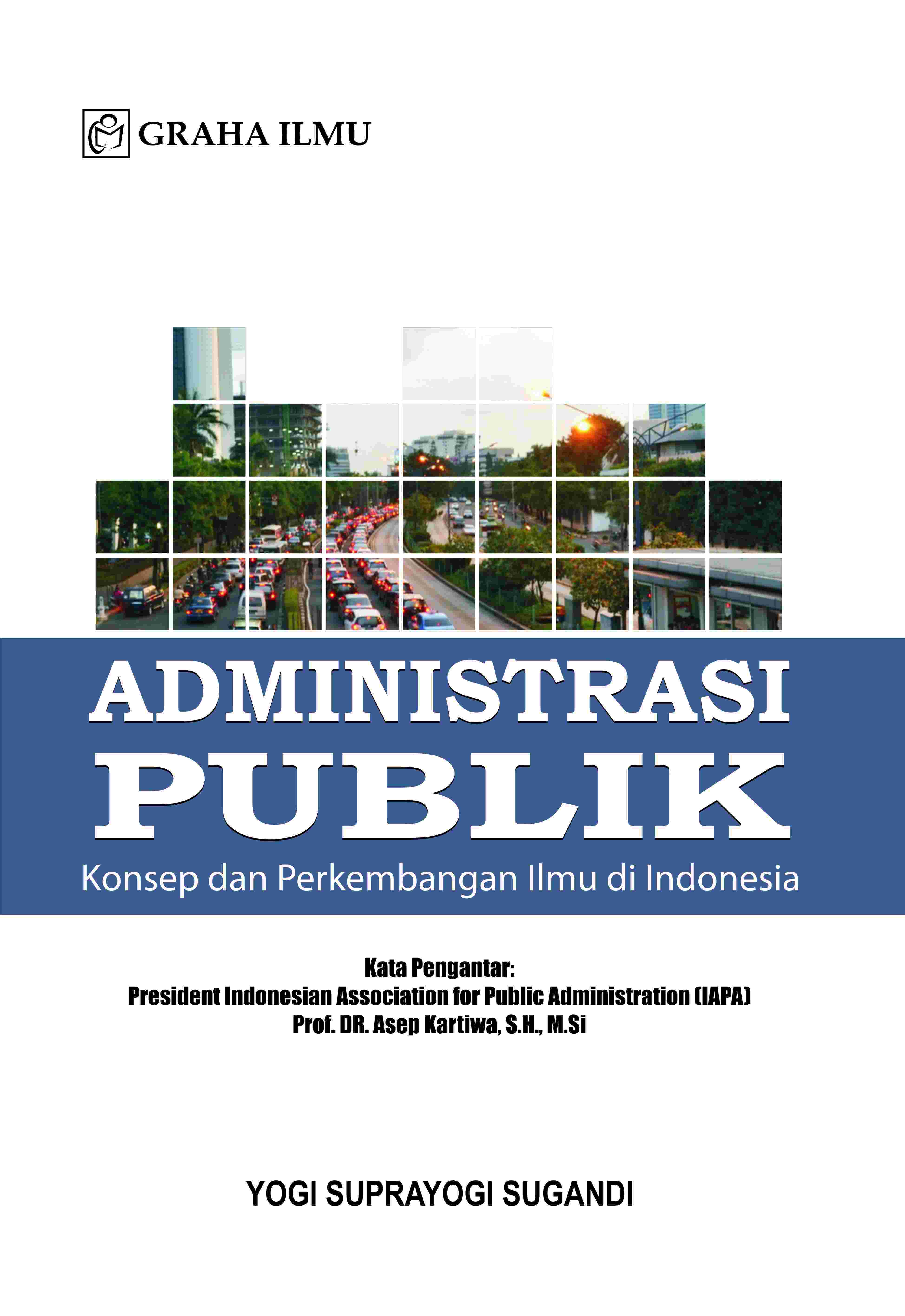 Sampul buku Administrasi Publik;...