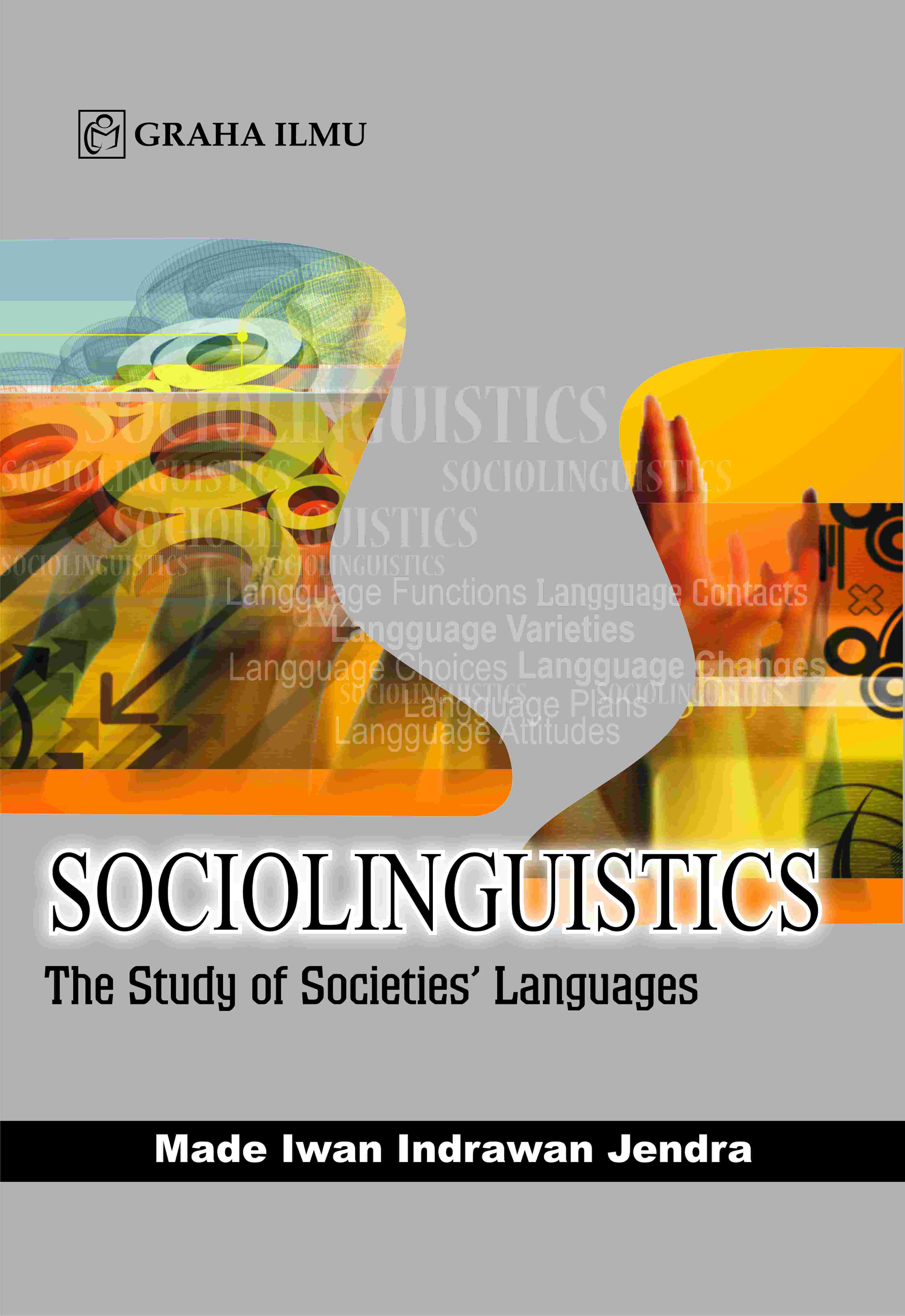 Sampul buku Sociolinguistics; Th...