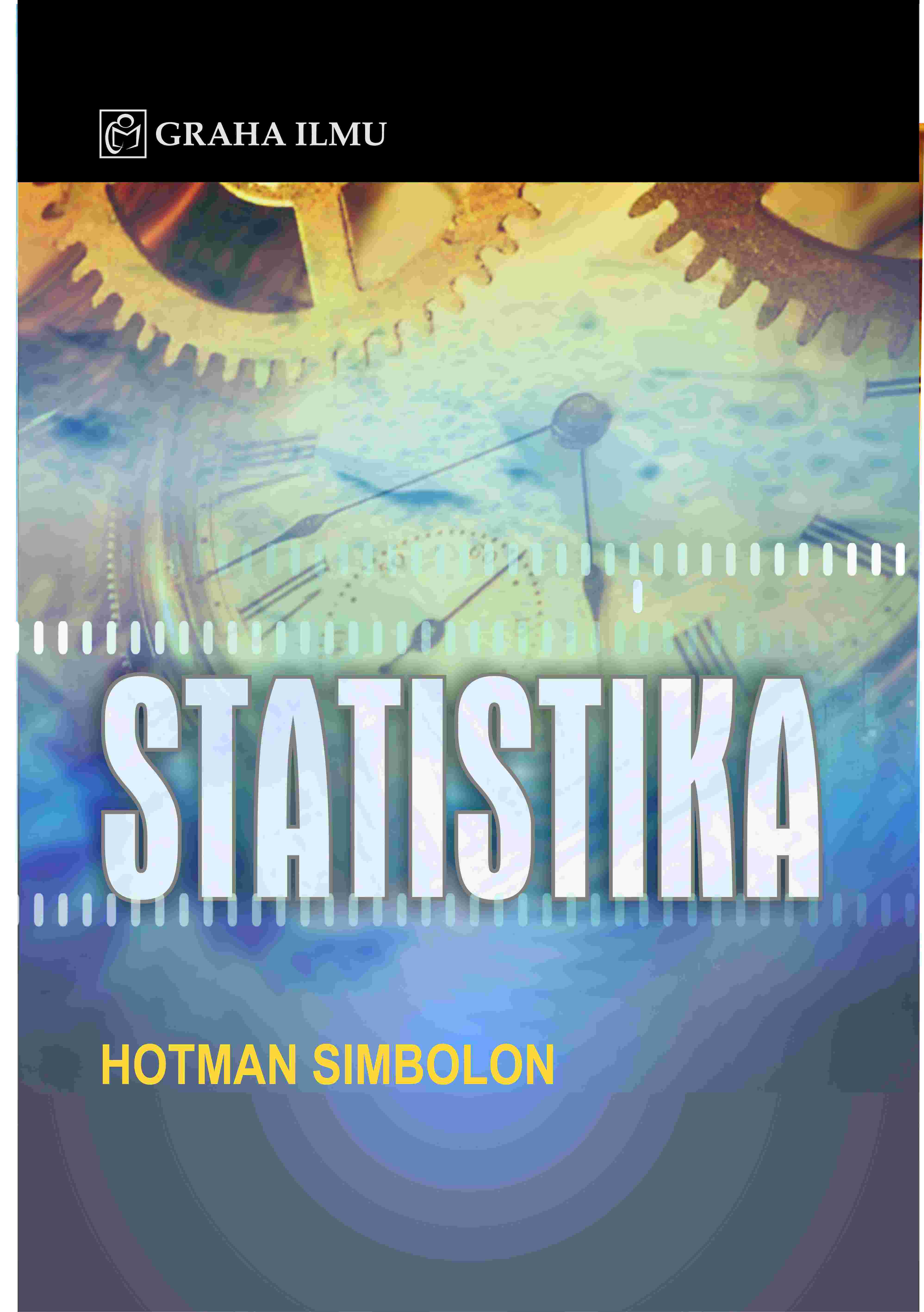 Sampul buku Statistika